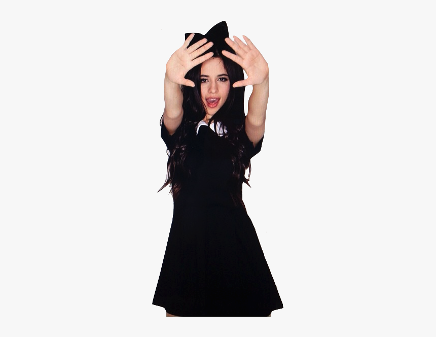 “ ☹ Transparent ☹ // Camila Cabello Transparent
currently - Camila Cabello Dressed In Black, HD Png Download, Free Download