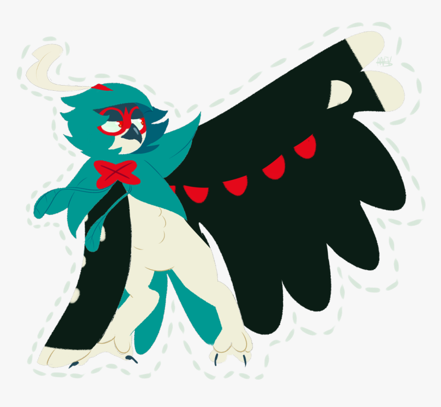 Flor 🍓 On Twitter - Shiny Decidueye Transparent, HD Png Download, Free Download