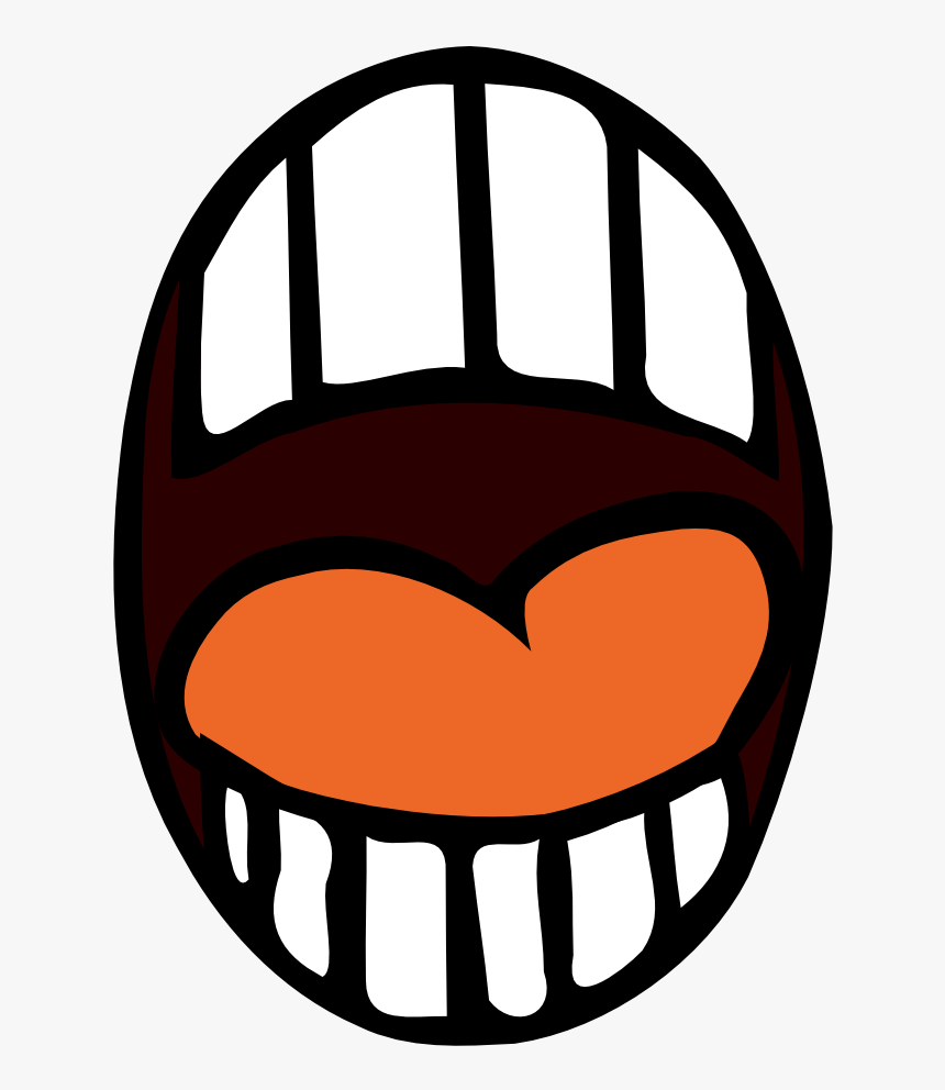 Clipart Of Quiet, Quite And Mg - Cartoon Open Mouth Png, Transparent Png, Free Download