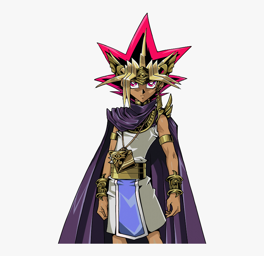 Transparent Yugi Hair Png - Yugioh Pharaoh Atem, Png Download - kindpng.