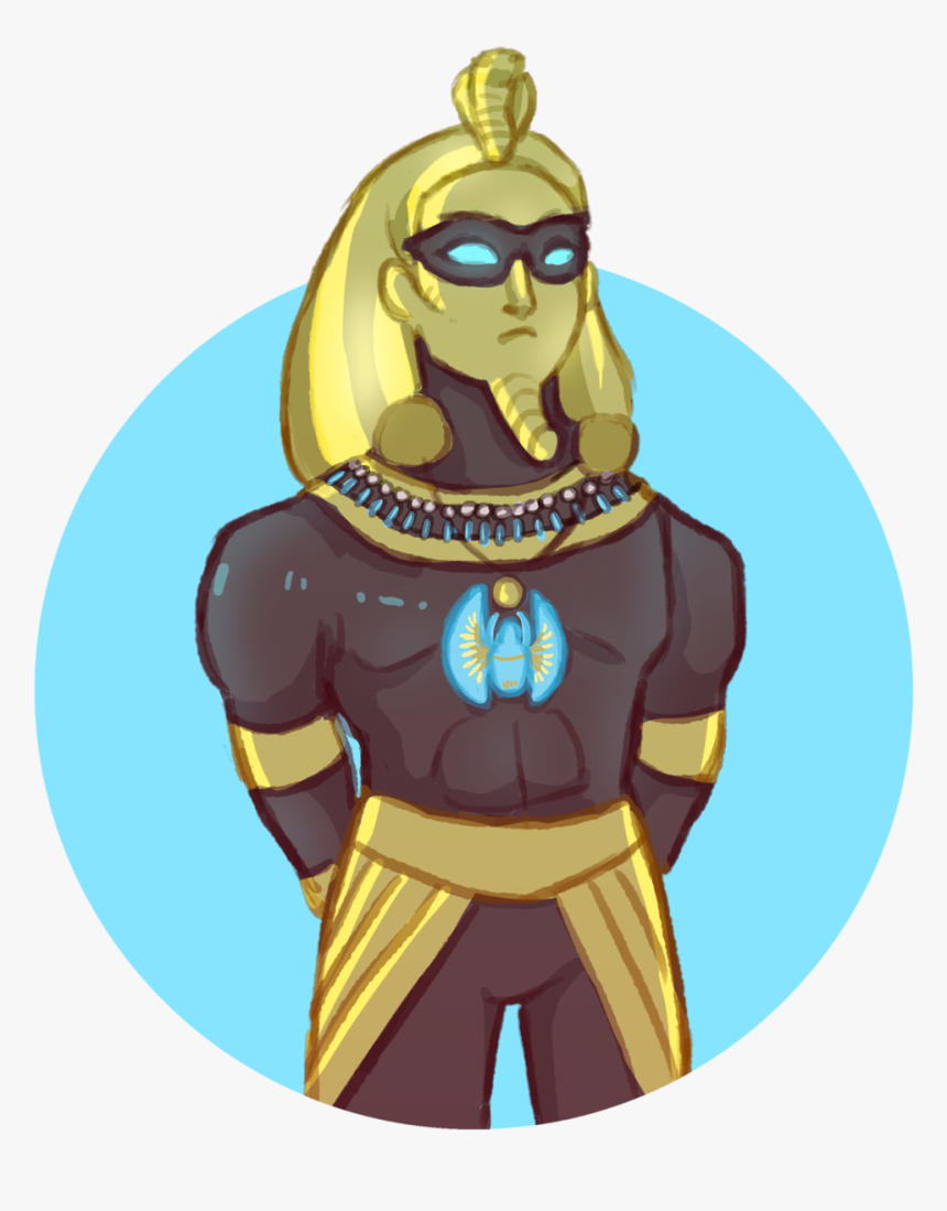 Le Pharaoh For @themasquedfox"s Akuma Collab~ I Really - Faraon Miraculous Ladybug Fanart, HD Png Download, Free Download