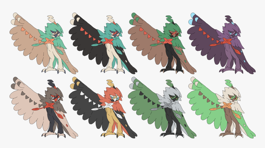 Decidueye Colors, HD Png Download, Free Download