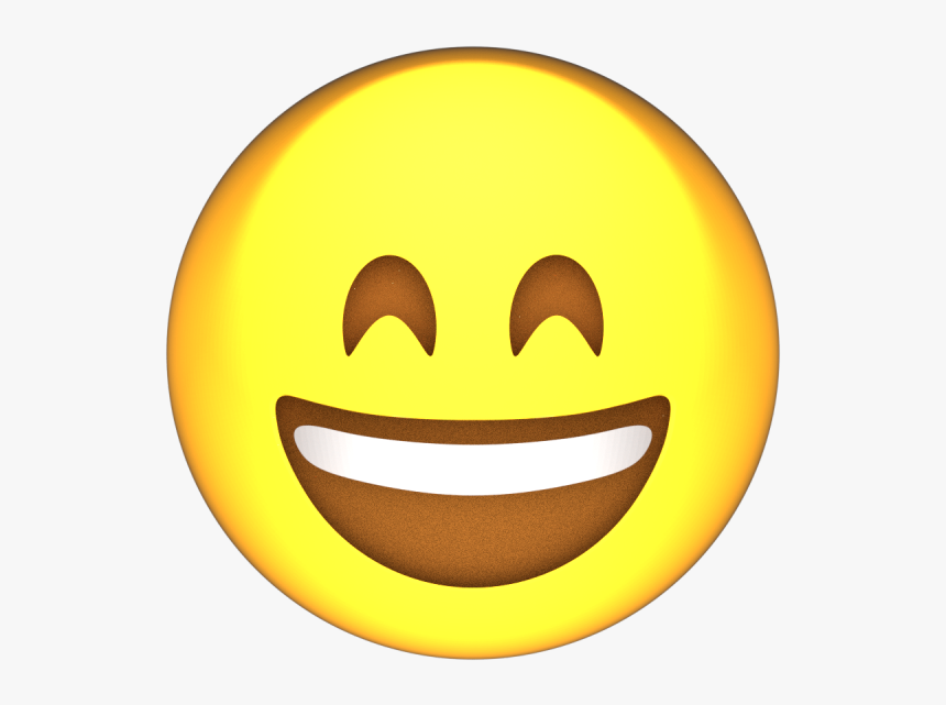 U 1f604“smiling Face With Open Mouth And Smiling Eyes” - Smiley, HD Png ...