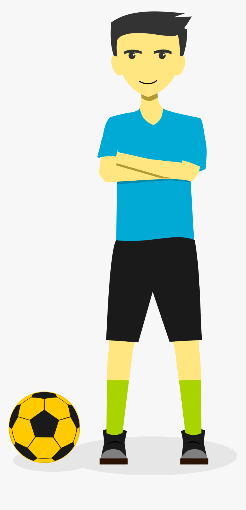 Soccer Team Captain 2 Clip Arts - Soccer Team Captain Clipart, HD Png Download, Free Download