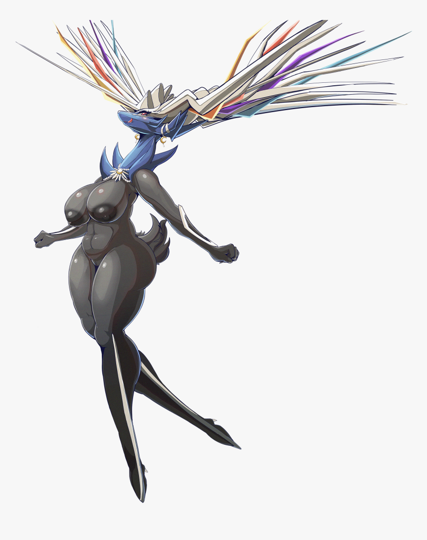 Velverin - Anthro Female Xerneas, HD Png Download, Free Download