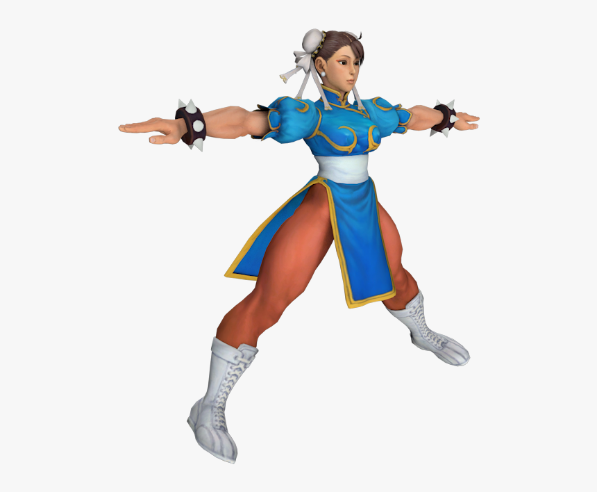 Download Zip Archive - Street Fighter Chun Li Model, HD Png Download, Free Download