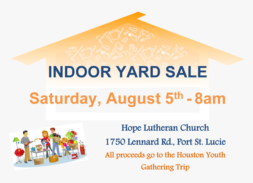 Indoor Yard Sale - Graphic Design, HD Png Download, Free Download