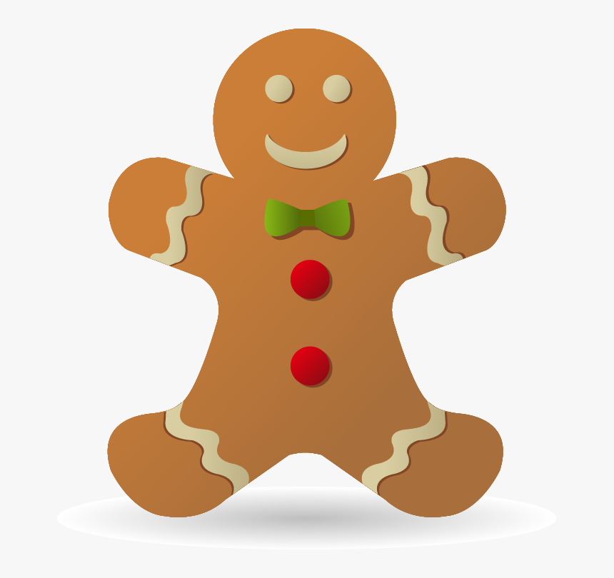 Gingerbread House The Gingerbread Man Cookie - Gingerbread Man Emoji, HD Png Download, Free Download