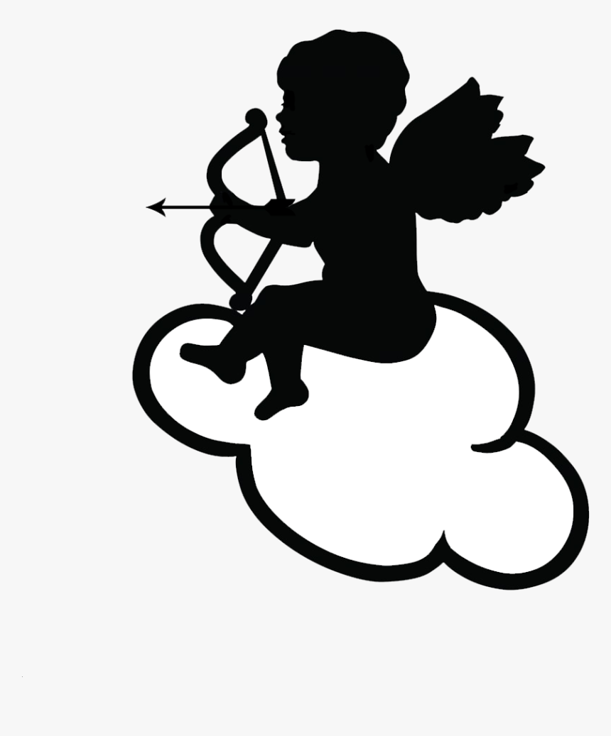 Cupid Arrow Of Love - Love Png Images Black And White, Transparent Png, Free Download
