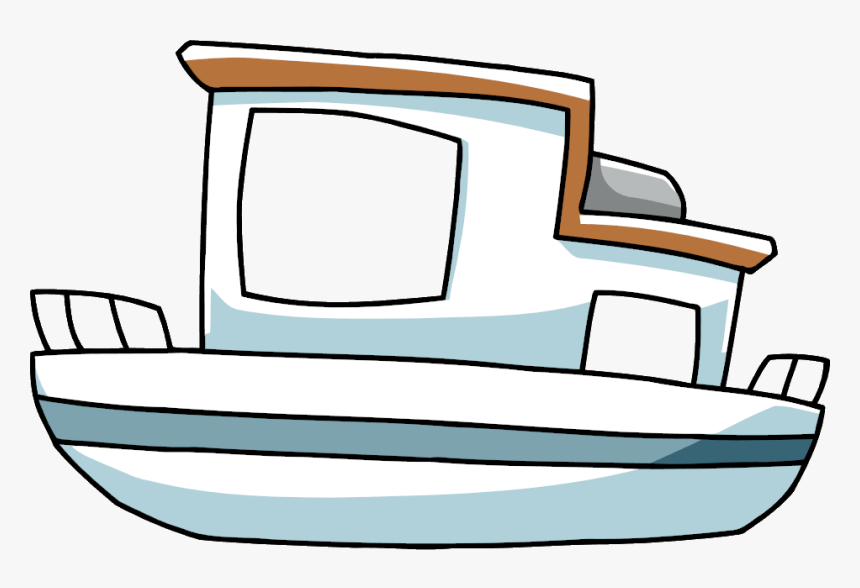 Boat Emoji Png - Clip Art Houseboat, Transparent Png, Free Download