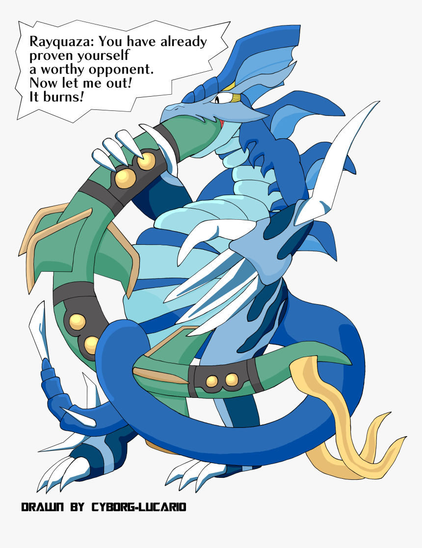 Rayquaza Vore Hd Png Download Kindpng