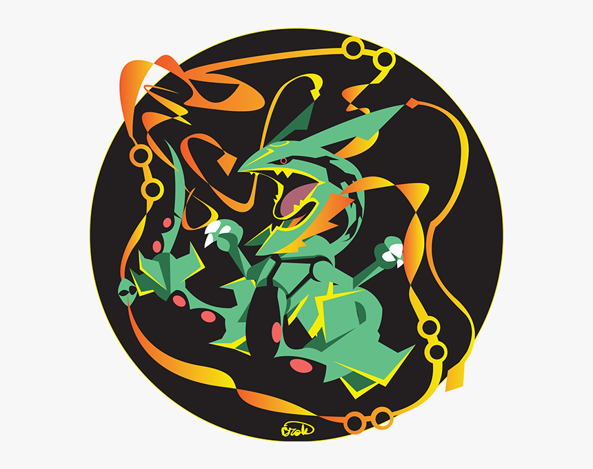 Mega Rayquaza Logo, HD Png Download, Free Download