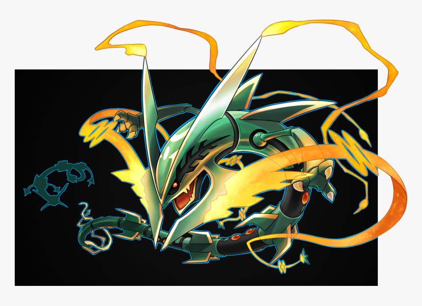 Rayquaza → Mega Rayquaza - Mega Rayquaza, HD Png Download, Free Download