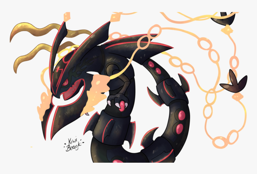 Images Of Legendary Pokemon Rayquaza Shiny Mega Rayquaza Png Transparent Png Kindpng