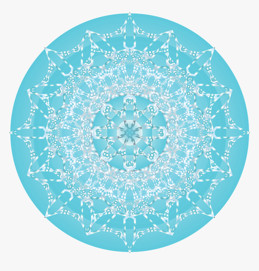 Pattern Flower Circle Free Picture - Loudspeaker, HD Png Download, Free Download