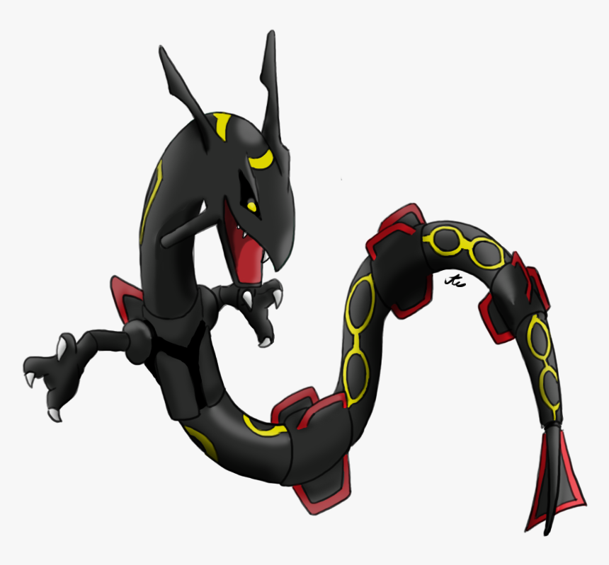 Rayquaza Transparent Sprite Emerald Banner Royalty - Rayquaza Shiny Pokemon Go Png, Png Download, Free Download