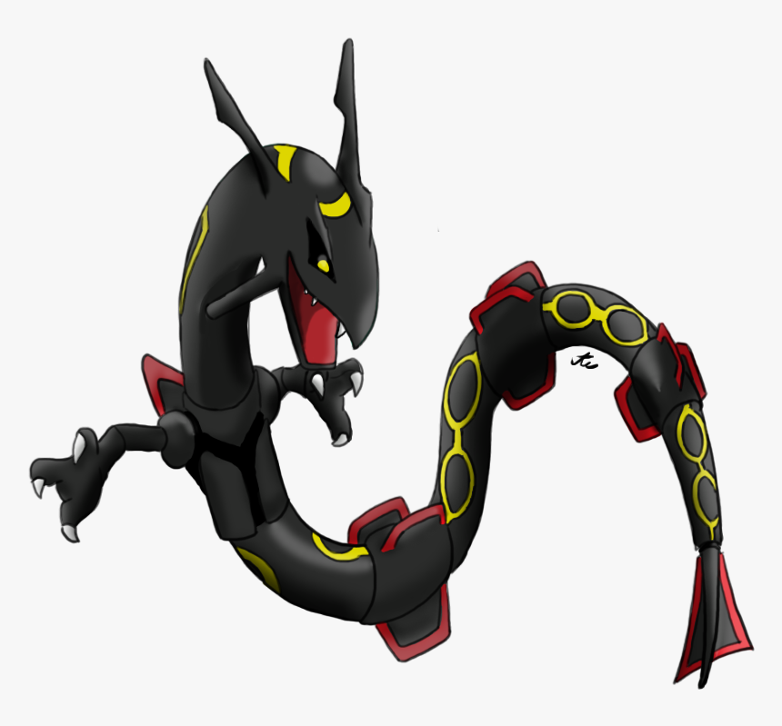 Rayquaza Transparent Sprite Emerald Banner Royalty - Rayquaza Shiny Pokemon...