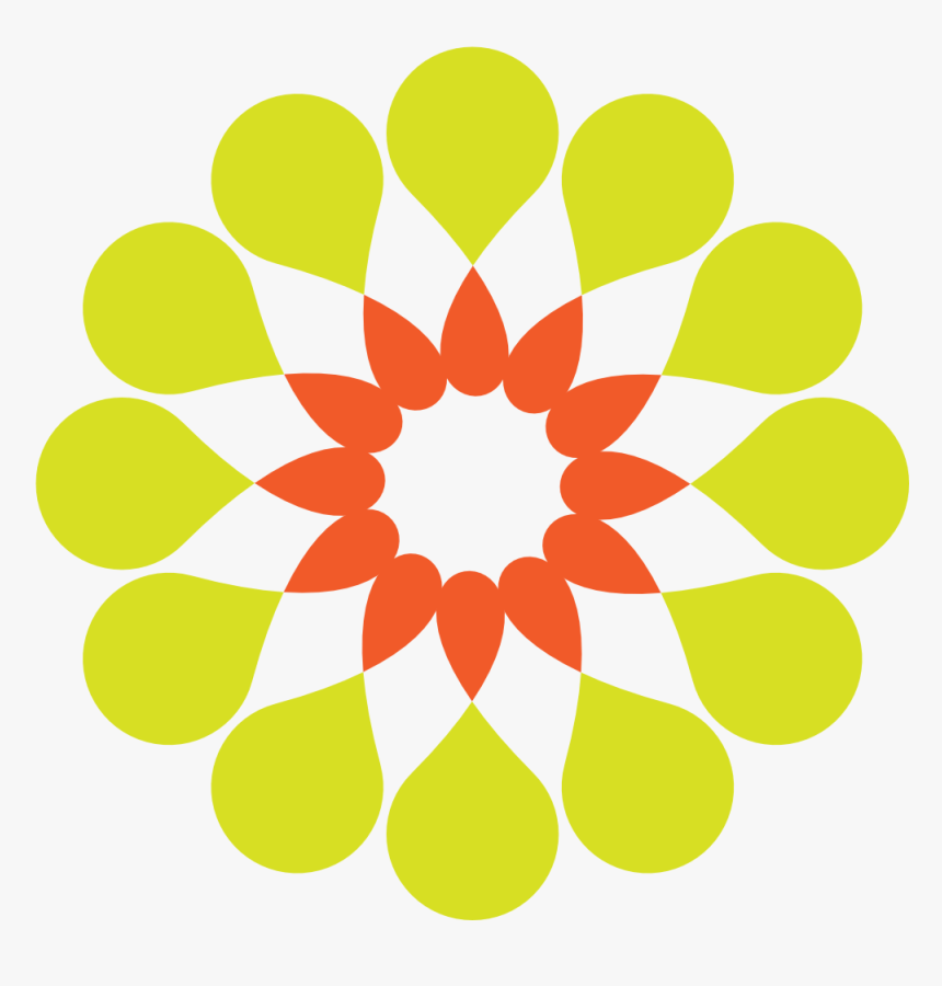 Flower Clipart Circle Contemporary - Abstract Clip Art, HD Png Download, Free Download