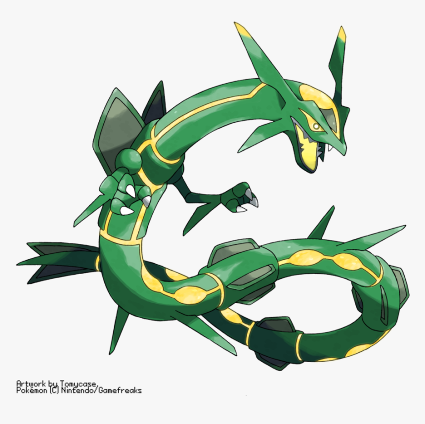 Primal Rayquaza Fan Art - Pokemon Mega Primal Rayquaza, HD Png Download, Free Download