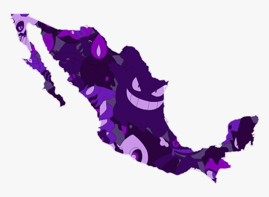 Mexico Map Clipart Black And White, HD Png Download, Free Download