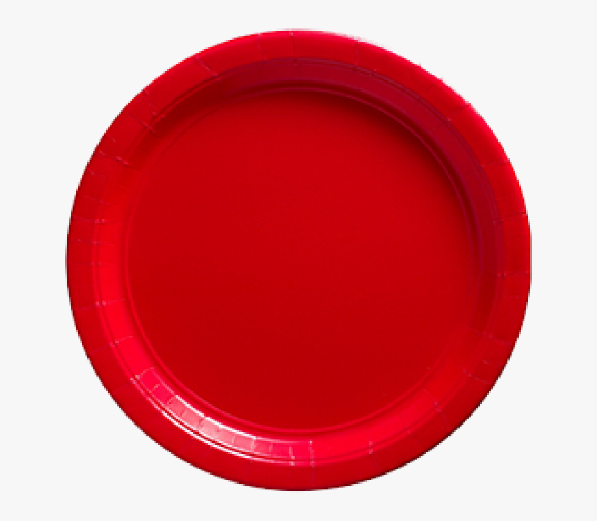 Apple Red Paper Dinner Plates 20ct - Circle, HD Png Download, Free Download