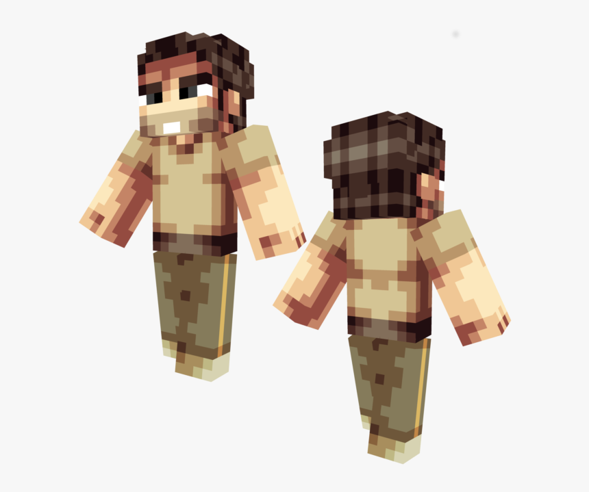 Skin Rick The Walking Dead Minecraft, HD Png Download, Free Download