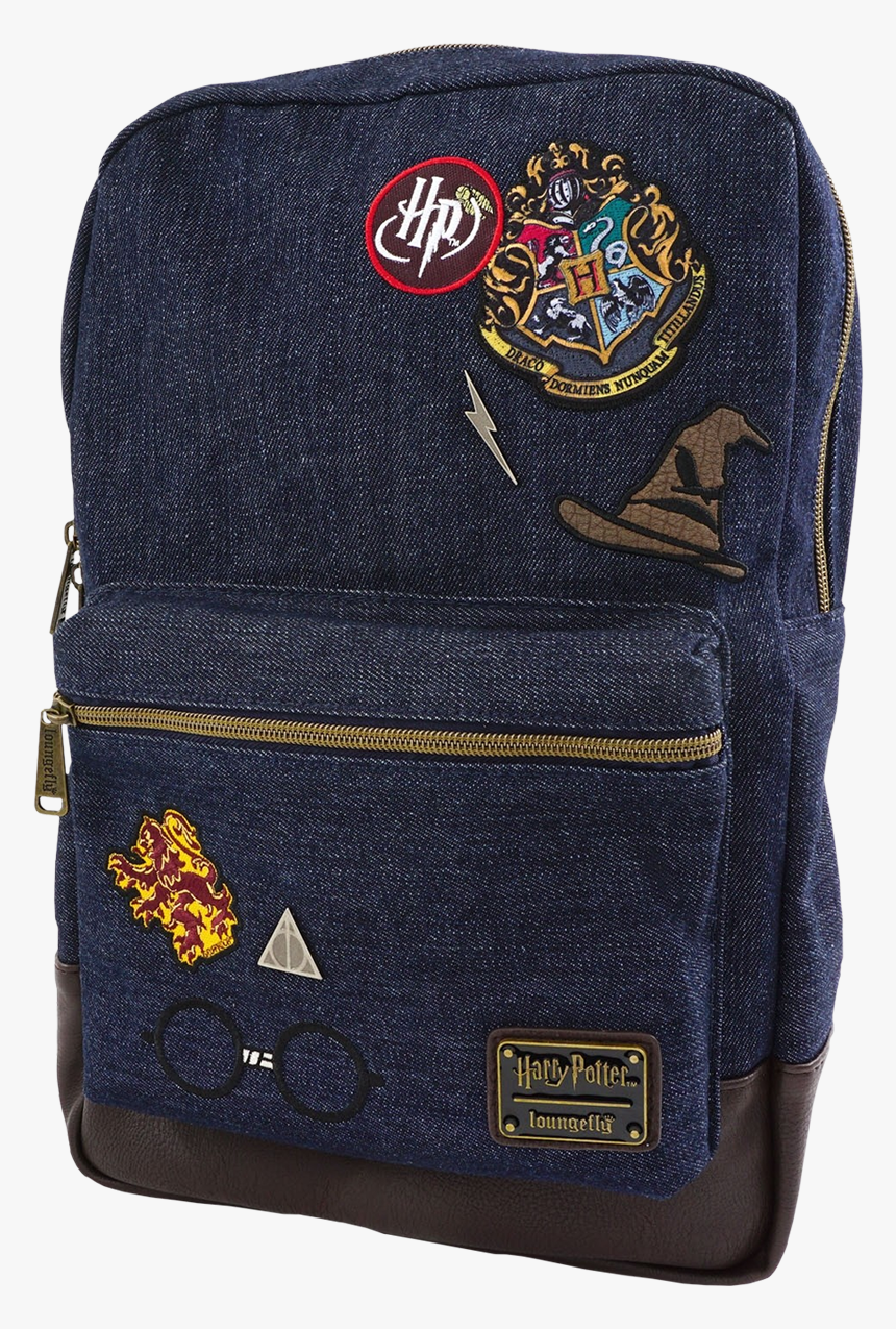 Loungefly Harry Potter Denim Backpack, HD Png Download, Free Download
