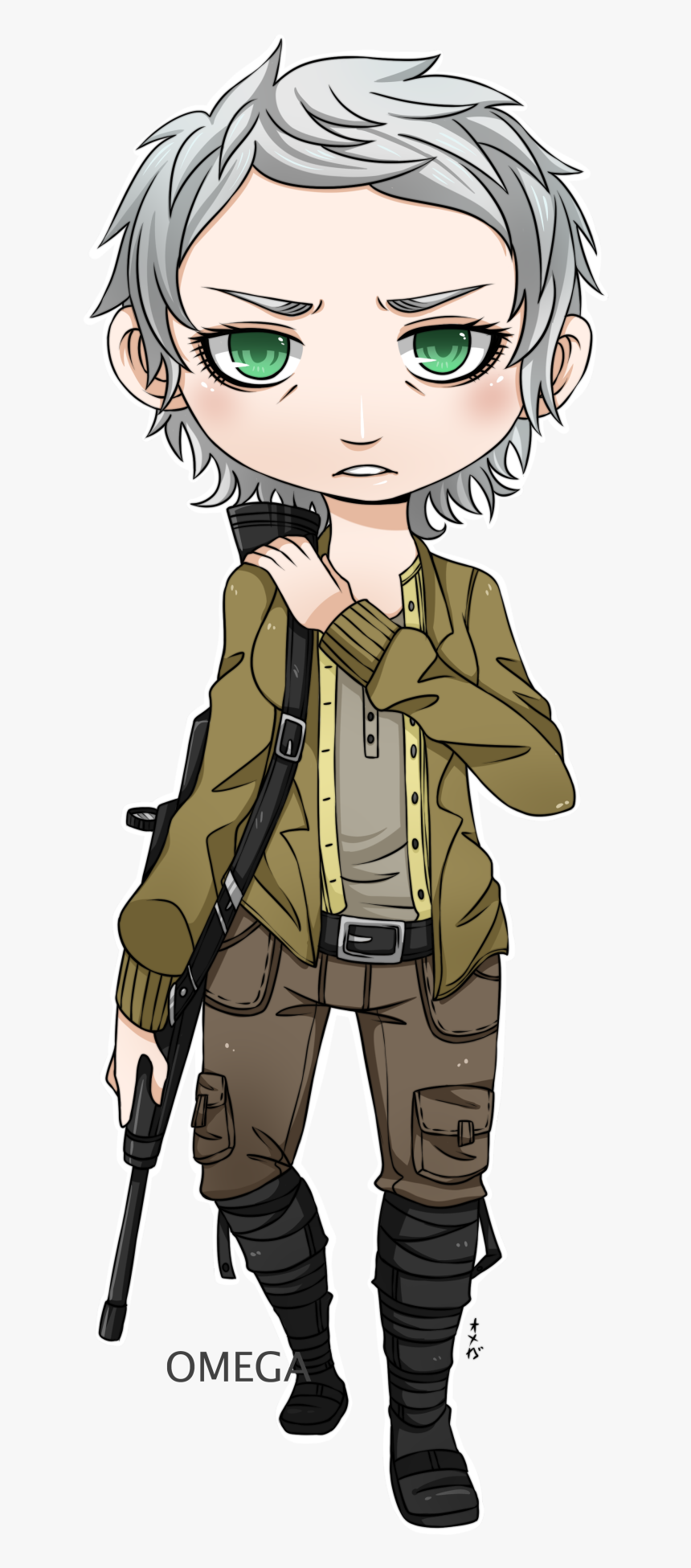 Cartoon Carol Walking Dead, HD Png Download, Free Download