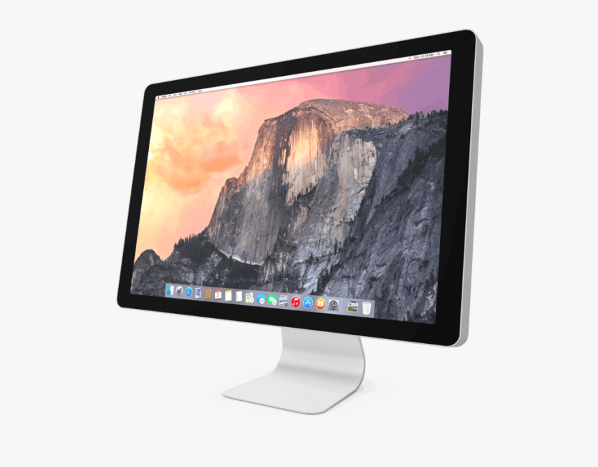 Apple Mac - Apple Monitor Hd, HD Png Download, Free Download