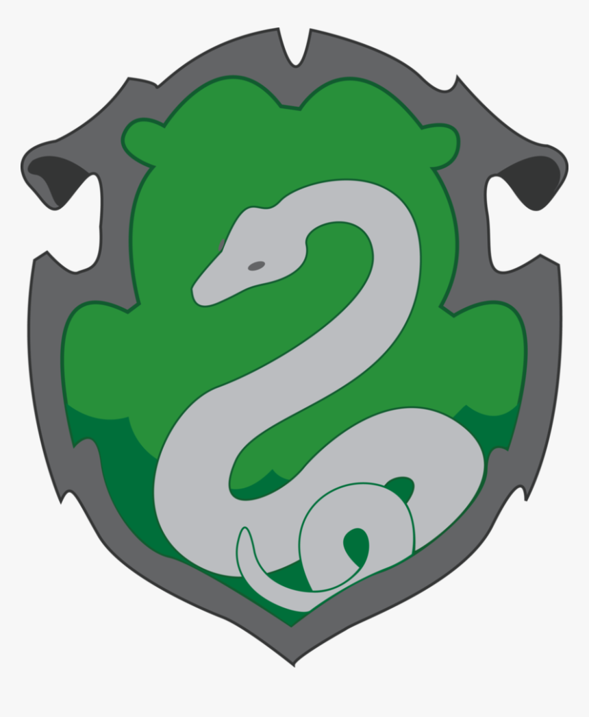 Image Result For Simple Slytherin Crest - Slytherin Crest Easy To Draw, HD Png Download, Free Download