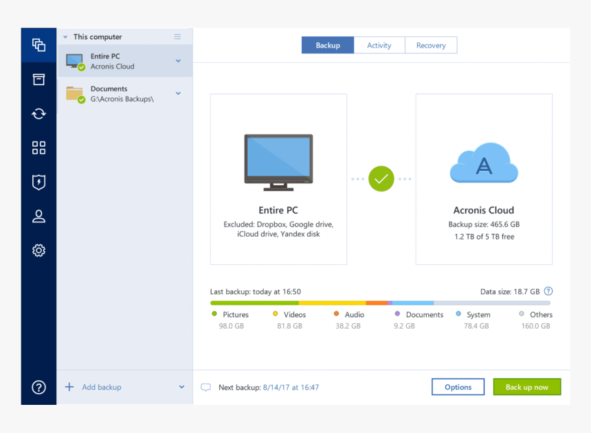 Acronis True Image 2019 Boot Camp, HD Png Download, Free Download