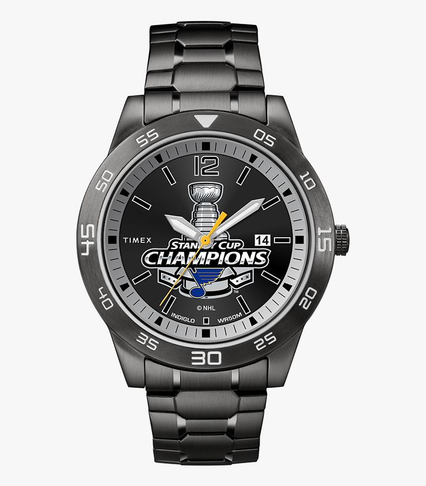 Stanley Cup 2019 Champions Saint Louis Blues Large - Bulova Chronograph Stainless Steel Men's Watch, HD Png Download, Free Download
