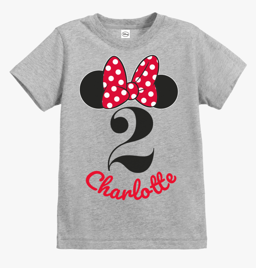 Camisetas Personalizadas Minnie 3 Años, HD Png Download, Free Download
