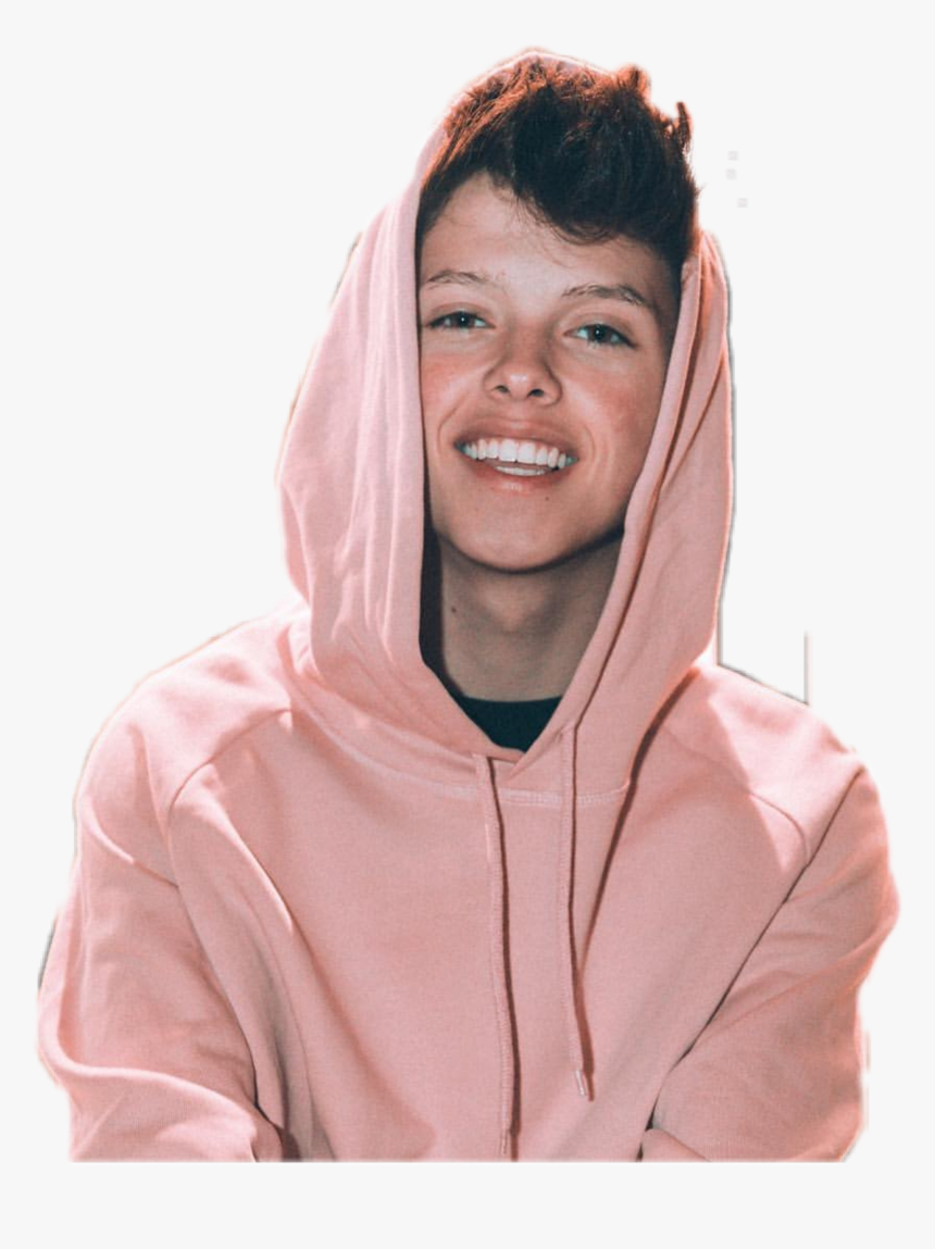 #jacob #jacobsartorius #sartorius #sartorians #sartoriansvseverybody - Jacob Sartorious With Pink Hoodie, HD Png Download, Free Download