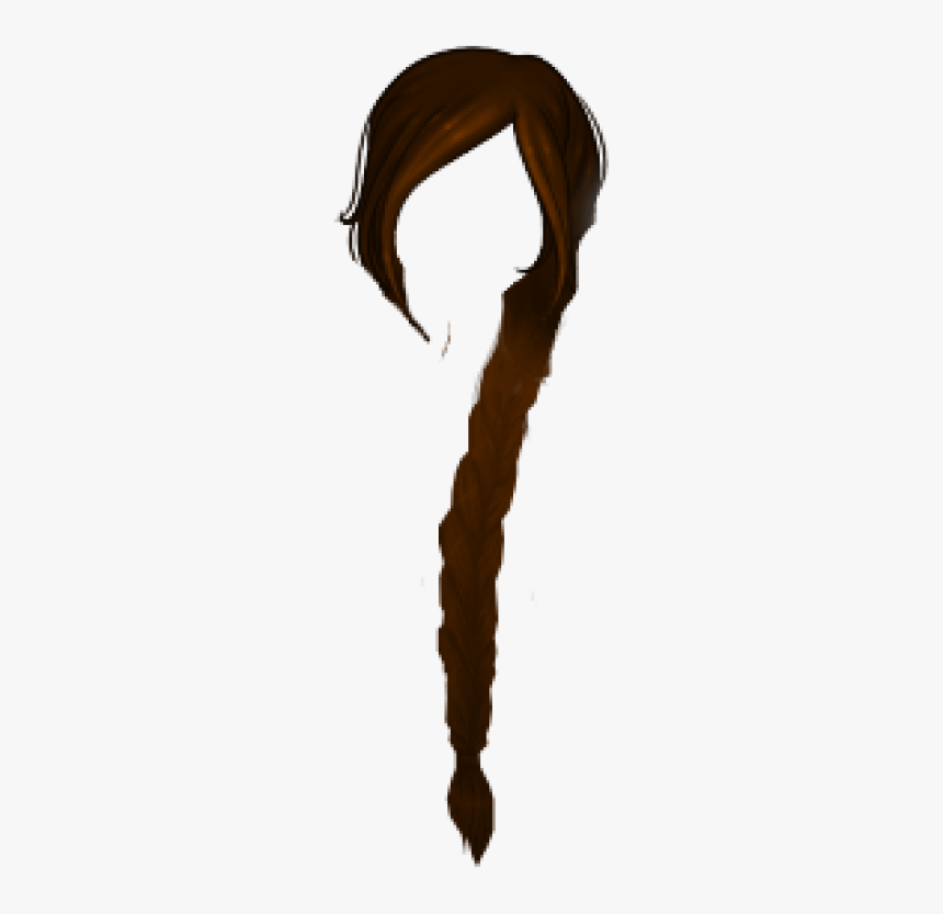 Long Over The Shoulder Braid, HD Png Download, Free Download