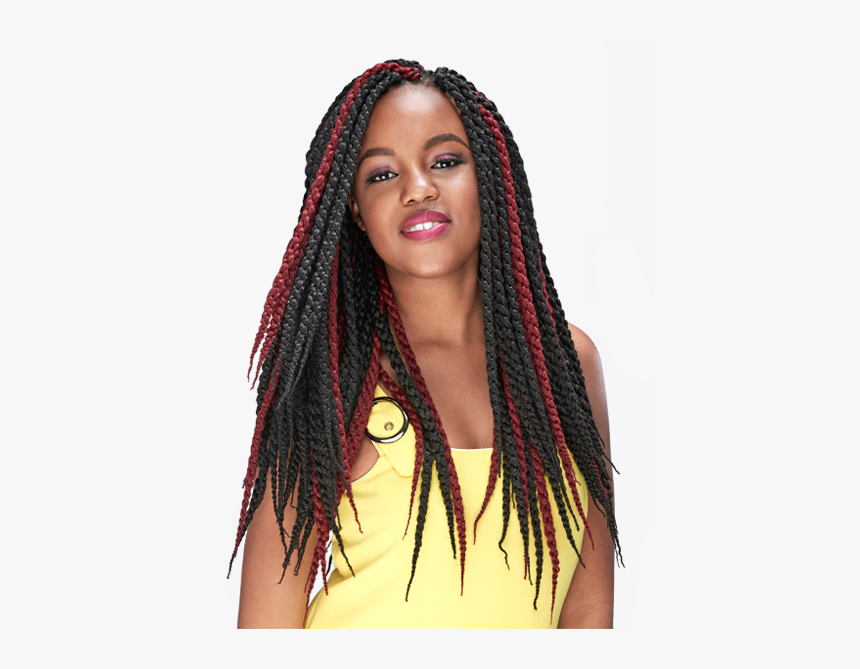 4d Box Braids For That Gorgeous Look - Darling Crochet Braids, HD Png Download, Free Download