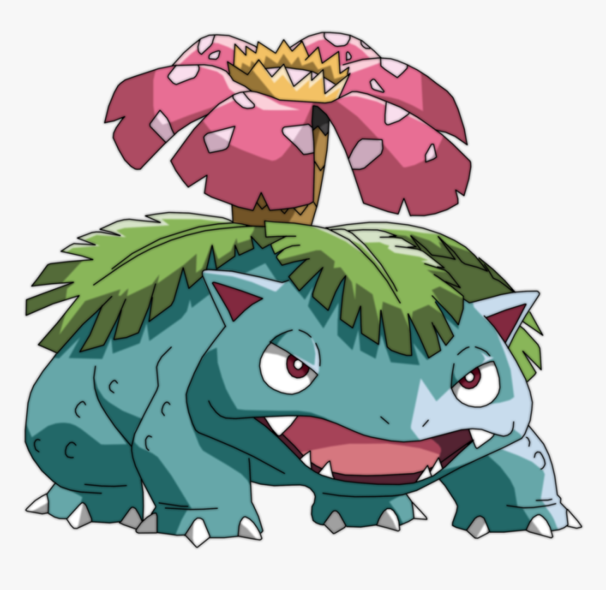 Venusaur Png Page - Pokemon Venusaur Anime Png, Transparent Png, Free Download