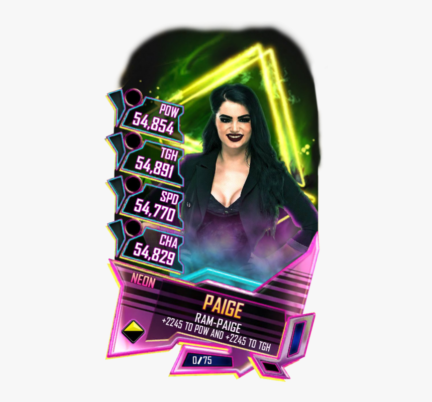 Neon Fusion Wwe Supercard, HD Png Download, Free Download