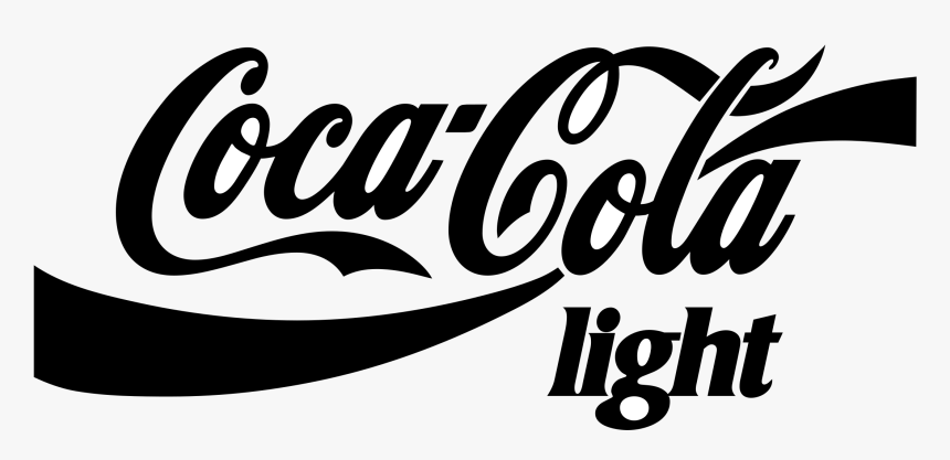 Coca Cola Light Logo Png Transparent - Logo Coca Cola Png, Png Download, Free Download