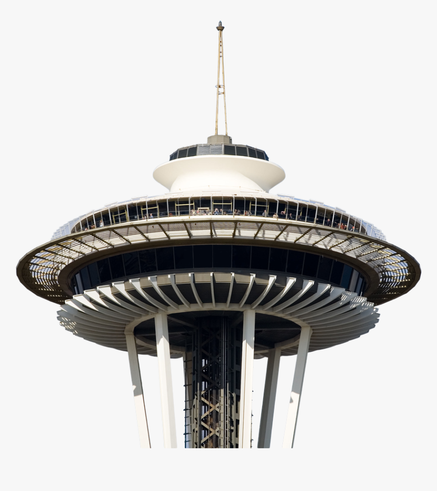 American Flag Space Needle, HD Png Download, Free Download