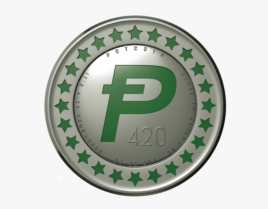 Potcoin Logo - Pot Coin, HD Png Download, Free Download