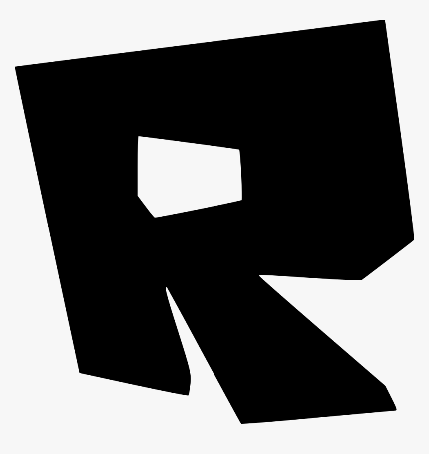 Roblox Png Svg Free - Roblox Icon Black And White, Transparent Png, Free Download