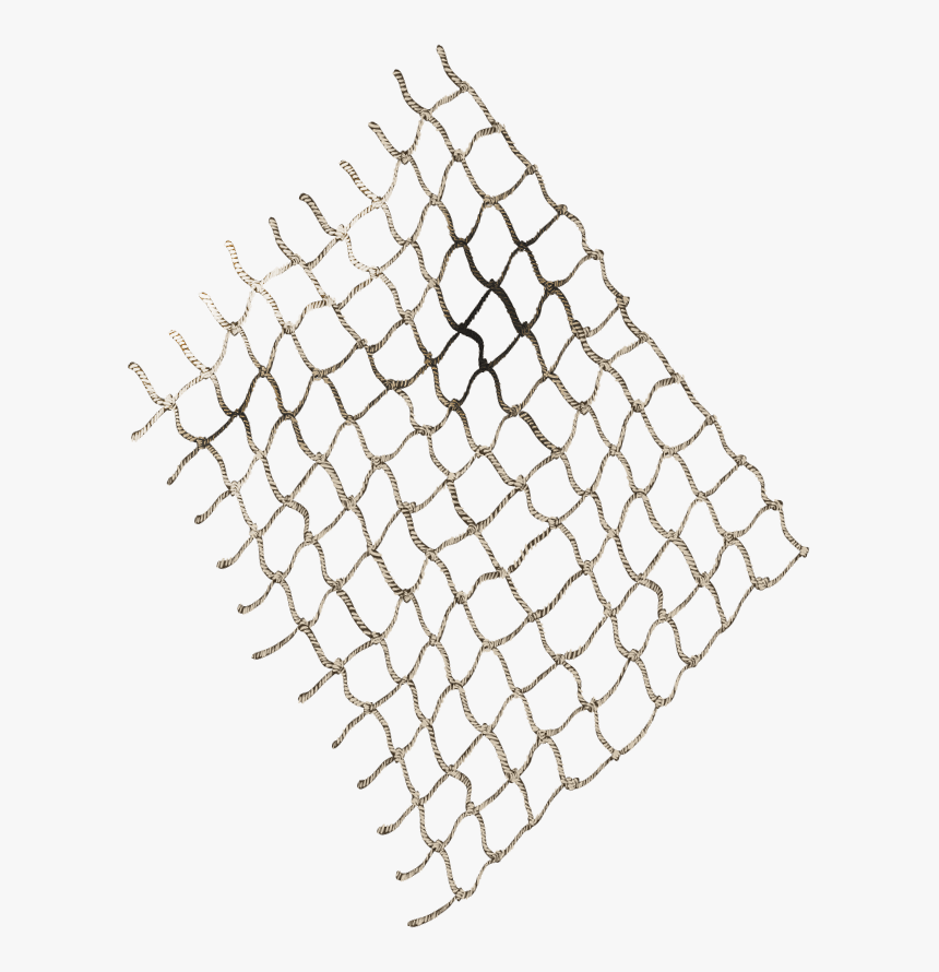 Net Png Black And White - Transparent Background Fishing Net Png