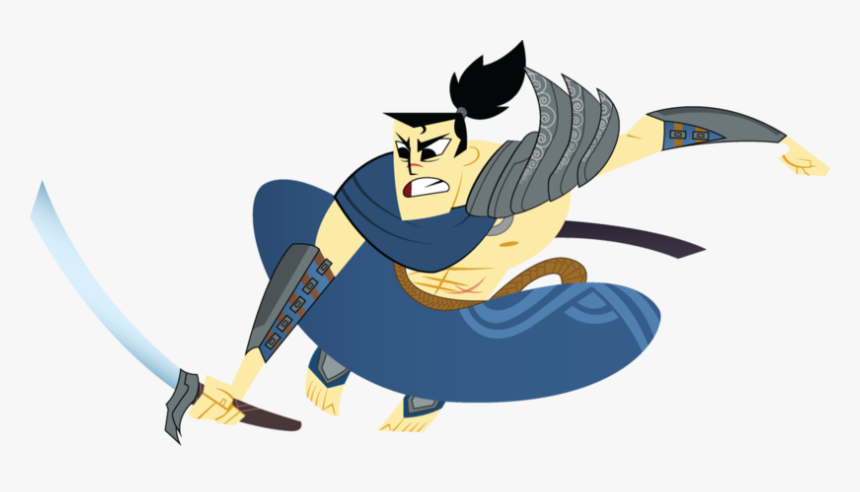 League Of Legends,лига Легенд,фэндомы,samurai Jack,yasuo,crossover - League Of Legends Gif Png, Transparent Png, Free Download