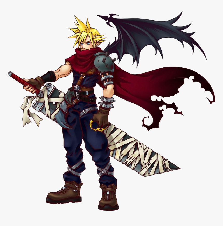 Final Fantasy Cloud Png - Cloud Final Fantasy Kh, Transparent Png, Free Download