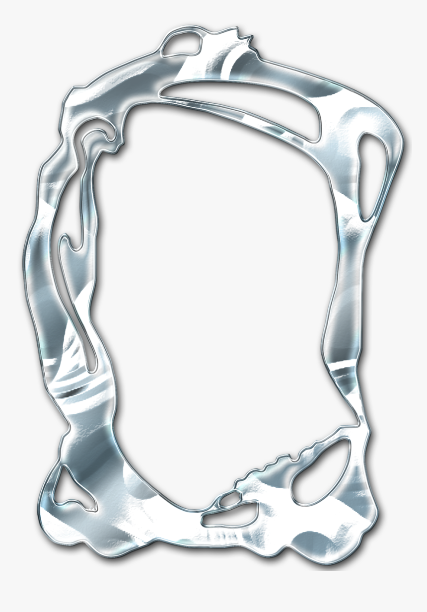 Frame, Icy, Cool, Design, Texture, Unique - Bingkai Unik Png, Transparent Png, Free Download