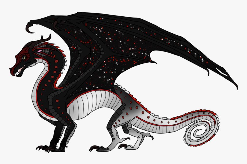 Rain Nightwing Hybrid Adopt Wings Of Fire Closed By - Wings Of Fire Nightwing Rainwing Hybrid, HD Png Download, Free Download