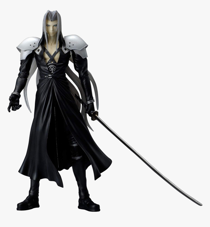 Sephiroth Png Free Pic - Final Fantasy Vii Sephiroth Play Arts, Transparent Png, Free Download