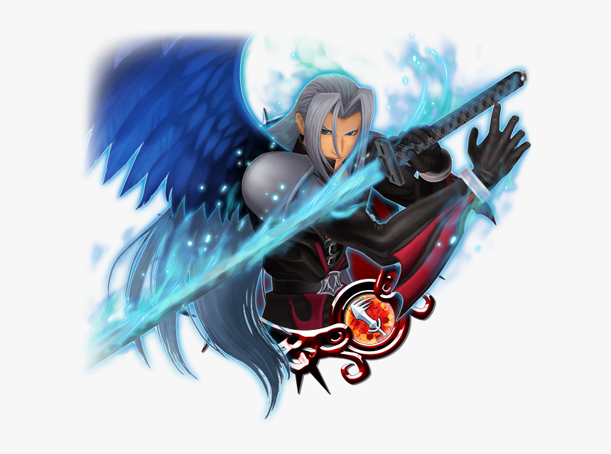 Sephiroth [ex] - Kingdom Hearts Union X Sephiroth Ex, HD Png Download, Free Download