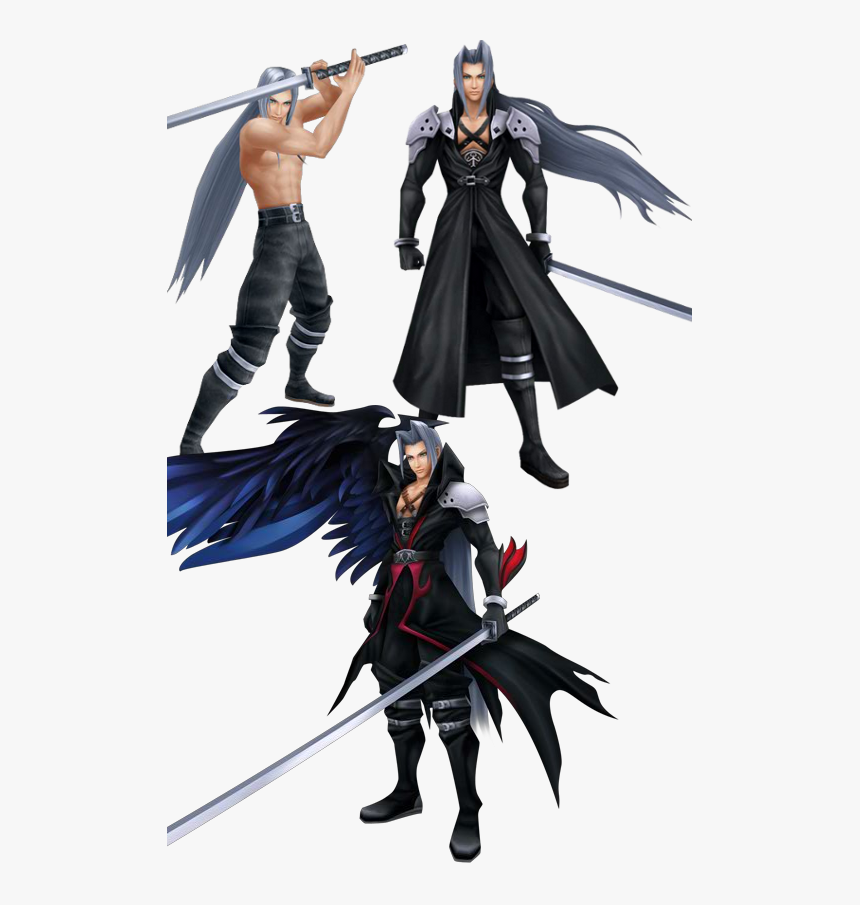 Cloud Sephiroth Kingdom Hearts, HD Png Download, Free Download